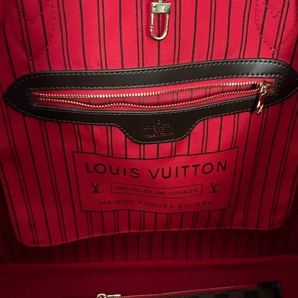 Brown Checkered Tote Bag - Picture 5 of 7